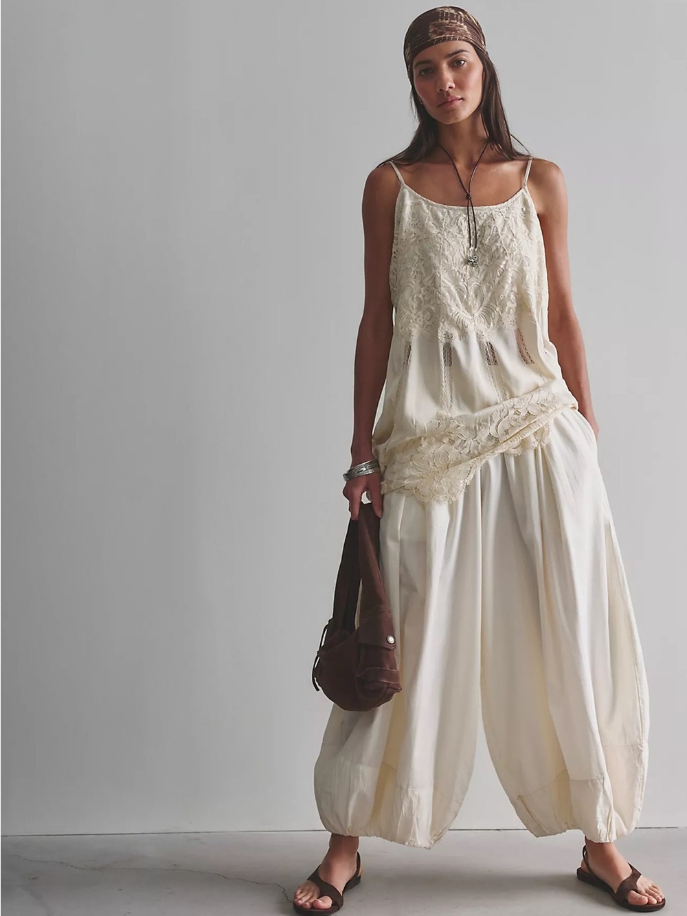 Moonflower Pull-On Balloon Pants